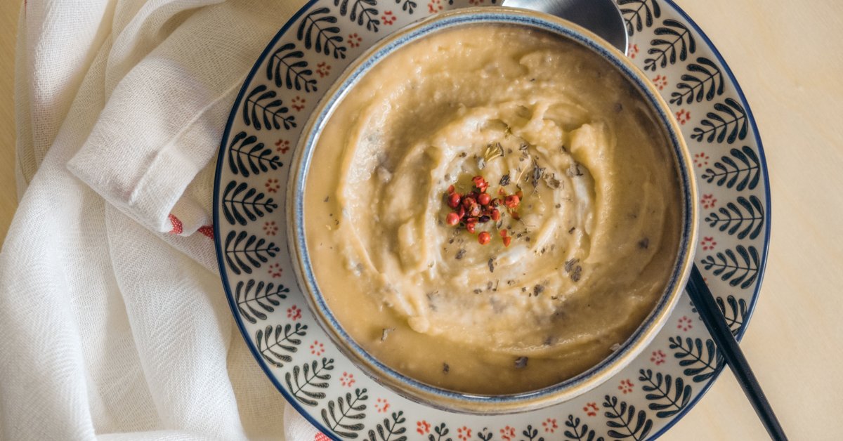 Ancient Vegan Yellow Pea Soup: Creamy, Hearty, and Versatile